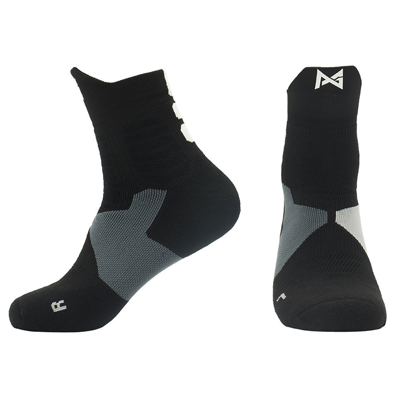 Professional Basketball Socks Thick Towel Bottom Socks Men Crew Socks Adult Outdoor Sports Socks